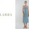 KLARRA - V Neck Slip Dress in Ocean