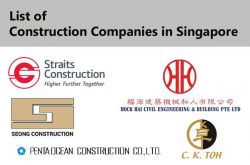 List of Construction Companies in Singapore