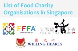 List of Food Charity Organisations in Singapore
