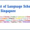 List of Language Schools in Singapore for Chinese, English, Japanese, French