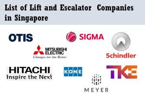 List of Lift and Escalator Companies in Singapore