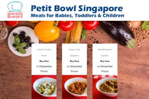 Petit Bowl Singapore. Meals for Babies, Toddlers & Children
