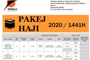 Primula Travel haji package singapore 2020