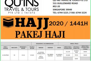 Quins Travel - Singapore Hajj Package 2020