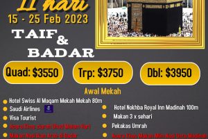 Syukran Travel Umrah February 2023