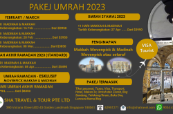 Umrah Pakej April 2023 Singapore Sha Travel